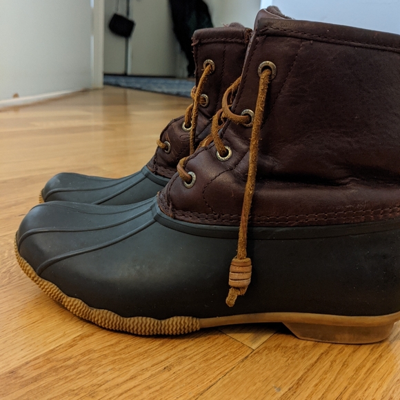 Sperry Thinsulate Saltwater Duck Boots - Picture 2 of 5